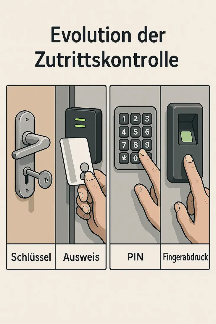 Evolution der Zutrittskontrolle